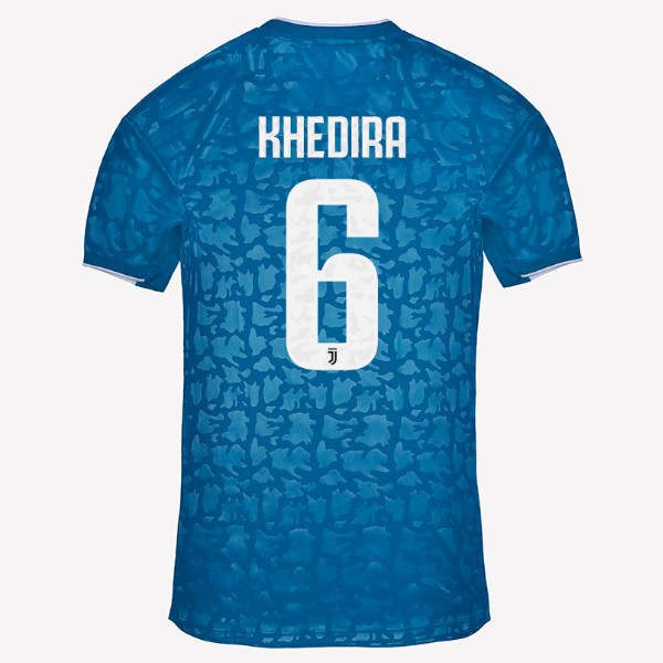 Camiseta Juventus NO.6 Khedira 3ª 2019/20 Azul